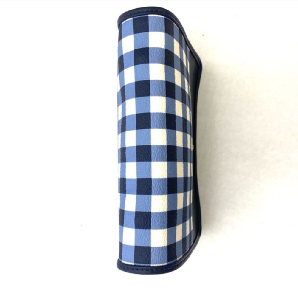 Kate Spade-2pc Hyde Lane Gingham Renee Crossbody Bag & Stacy Snap Wallet 💙 - Picture 5 of 16
